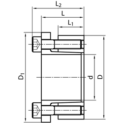 Upínacie sady typ COM-CB2, diera 18 až 100mm scheme