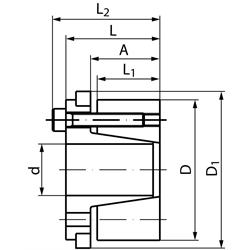 Upínacie sady typ COM-C, diera 19 až 100mm scheme