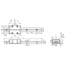 Lineár. vedenia DFG 115 scheme