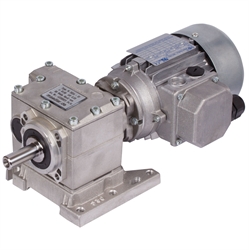 Motor s prevodovkou HR/I,  0,55 kW, 230/400 V, model B3,n2=39 ot/min Md2=129 Nm  photo