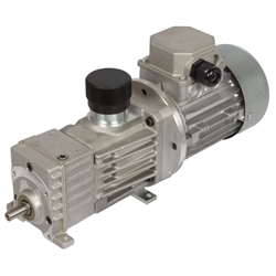 Variator MUN/I s špirál. ozub. prevodmi  s motorom 0.18kW, ver.B, výst. rýchlosť 71 - 640 ot. photo