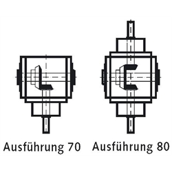 Kužeľová prevodovka KU/I, H, veľkosť 30, i=5:1,  photo