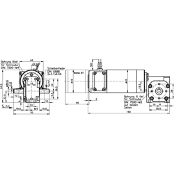 Malý prevod. motor SE, velk.2, 24V scheme