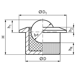 Mini guličkové rolne 305 , nerez scheme