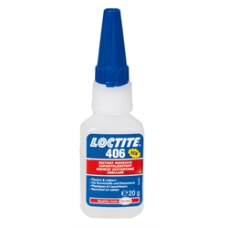 Loctite 406, sekundové lepidlo pre plast a gumu, 20g photo