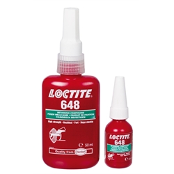 Loctite 648, upevňovanie, odolnosť proti teplote, 50ml photo