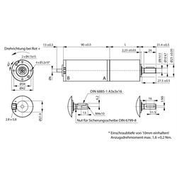 Malé planétové prevod. motory SFP, velk.3, 24V scheme