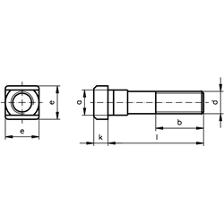 Skrutka pre T-drážky DIN787, M10 x 63mm, oceľ 8.8 photo