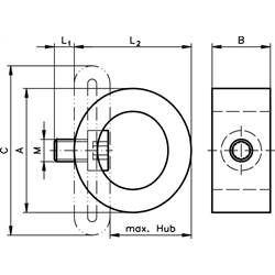 Tlmiče TR-H, radialny tlmič, tvrdý scheme