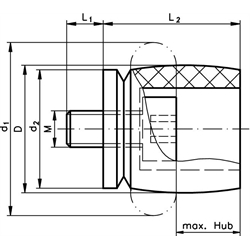 Tlmiče TS, axialne, mierny tlmič scheme