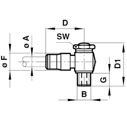 Uhlový otočný spoj s regulačným ventilom a tesniacim krúžkom scheme