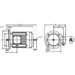 3-fázový motor SM/I, veľkosť 100 L, B5 photo