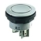 Push-button with ring illumination 1S, installation diameter 22.3 mm, flat connector
