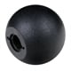 Ball Knobs DIN 319 PA Version M, Plastic, Press-On Type