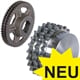 Triple-Sprockets DRS with One-Sided Hub, ISO 20 B-3