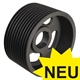 V-Belt Pulleys for Taper Bushes, Profile B, SPB and XPB (17), 10 Grooves