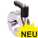 Shaft Collars, Clamp Collars Double-Split, Type K with Clamping Lever, Aluminium