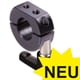 Shaft Collars, Clamp Collars Double-Split, Type GRK with Clamping Lever, Steel, black oxide finish