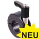 Shaft Collars, Clamp Collars Double-Split, Type K with Clamping Lever, Steel black