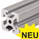 MAE 657.3 Construction Profiles, Type i Modular System, with Open Slots on all Sides, Heavy