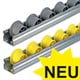 Roller Tracks, with Plastic Rollers with one-sided Flange