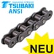 Single-Strand Roller Chains Tsubaki ANSI (ASA, ex DIN 8188), Premium