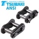Connecting Links for Single-Strand Roller Chains Tsubaki ANSI (ASA, ex DIN 8188), Premium