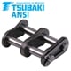 Connecting Link with Spring Clip No. 11/E Tsubaki ANSI (ASA, ex DIN 8188), Premium