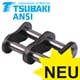 Connecting Link with Spring Clip No. 11/E Tsubaki ANSI (ASA, ex DIN 8188), Premium