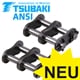 Connecting Links for Double-Strand Roller Chains Tsubaki ANSI (ASA, ex DIN 8188), Premium