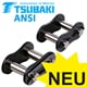 Connecting Links for Single-Strand Roller Chains Tsubaki ANSI (ASA, ex DIN 8188) Lambda, Premium