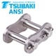 Connecting Link No. 10/S Tsubaki ANSI (ASA, ex DIN 8188), Stainless Steel, Premium
