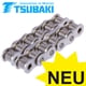 Double-Strand Roller Chains Tsubaki, Stainless Steel, Premium