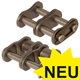 Connecting Links for Double-Strand Roller Chains, Nickel-Plated